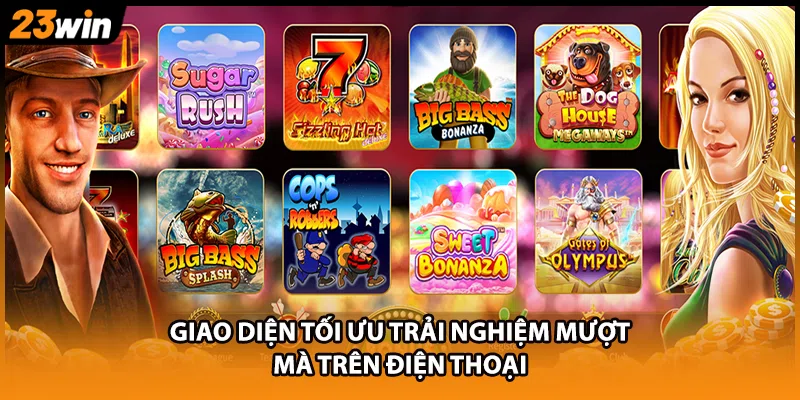 Giao diện tối ưu trải nghiệm mượt mà trên điện thoại